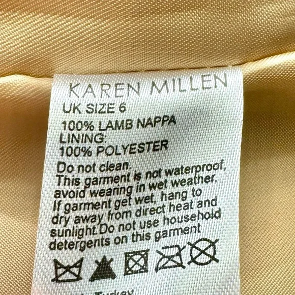 NWT KAREN MILLEN Leather Snaffle Trim Pocket Dress Size: 2 - Picture 4 of 8